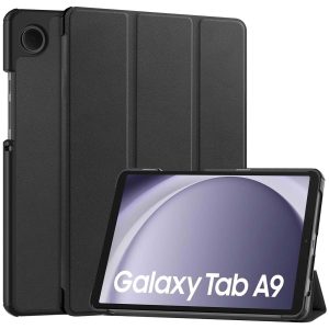 Accezz Trifold Bookcase Samsung Galaxy Tab A11 / A9 8.7 inch - Zwart