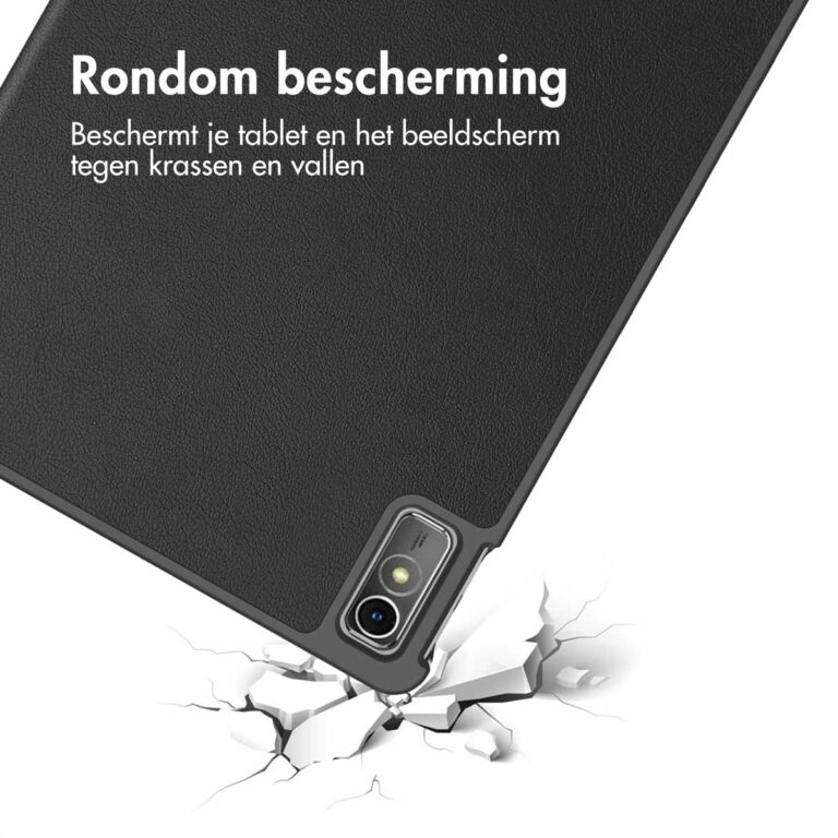 Accezz Trifold Bookcase Lenovo Tab M10 5G - Zwart - Afbeelding 4