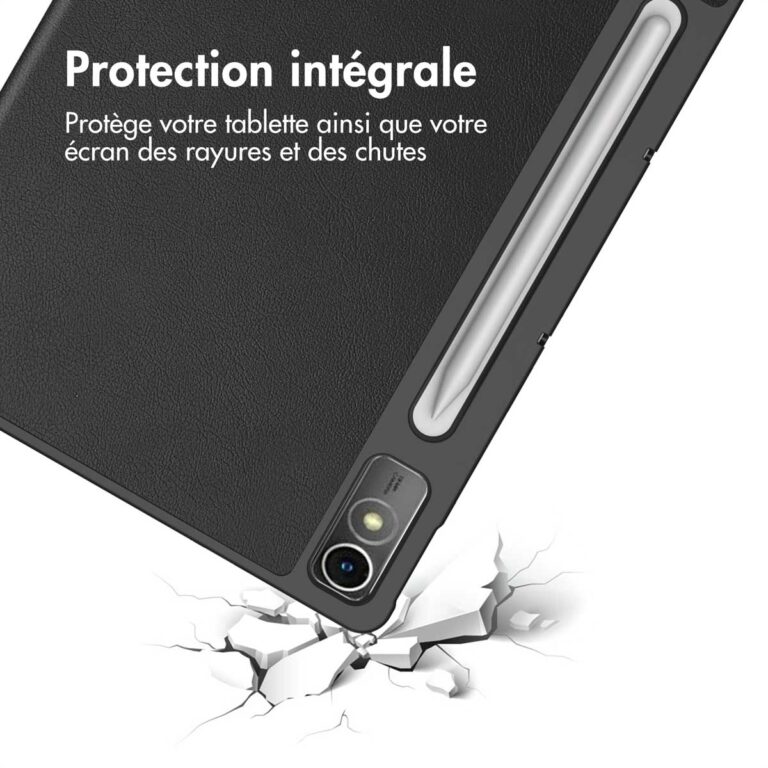 Accezz Trifold Bookcase Lenovo Tab P12 - Zwart - Afbeelding 7