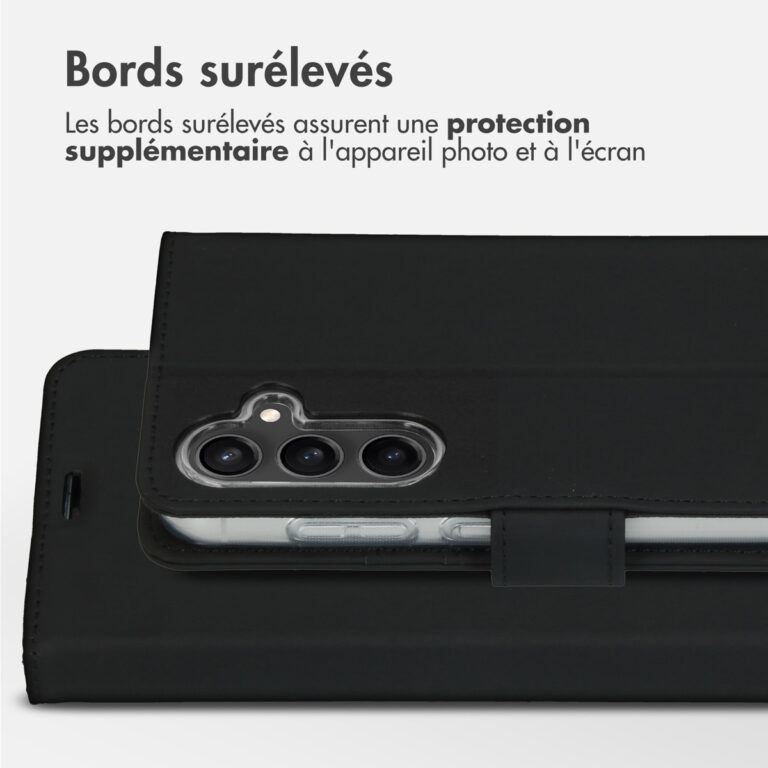 Accezz Wallet Softcase Bookcase Samsung Galaxy S23 FE - Zwart - Afbeelding 6