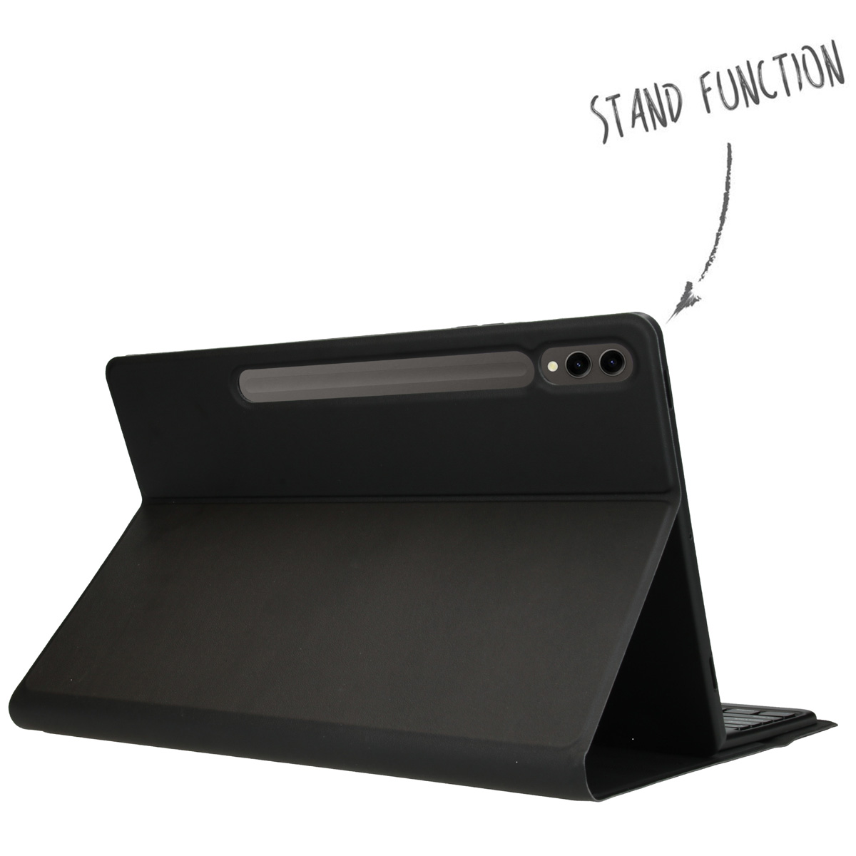 Accezz QWERTY Bluetooth Keyboard Bookcase Samsung Galaxy Tab S9 Plus 12.4 inch - Afbeelding 6