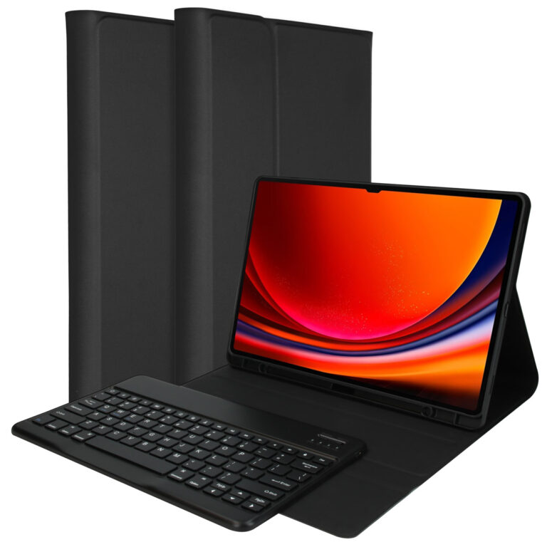 Accezz QWERTY Bluetooth Keyboard Bookcase Samsung Galaxy Tab S9 Plus 12.4 inch - Afbeelding 10