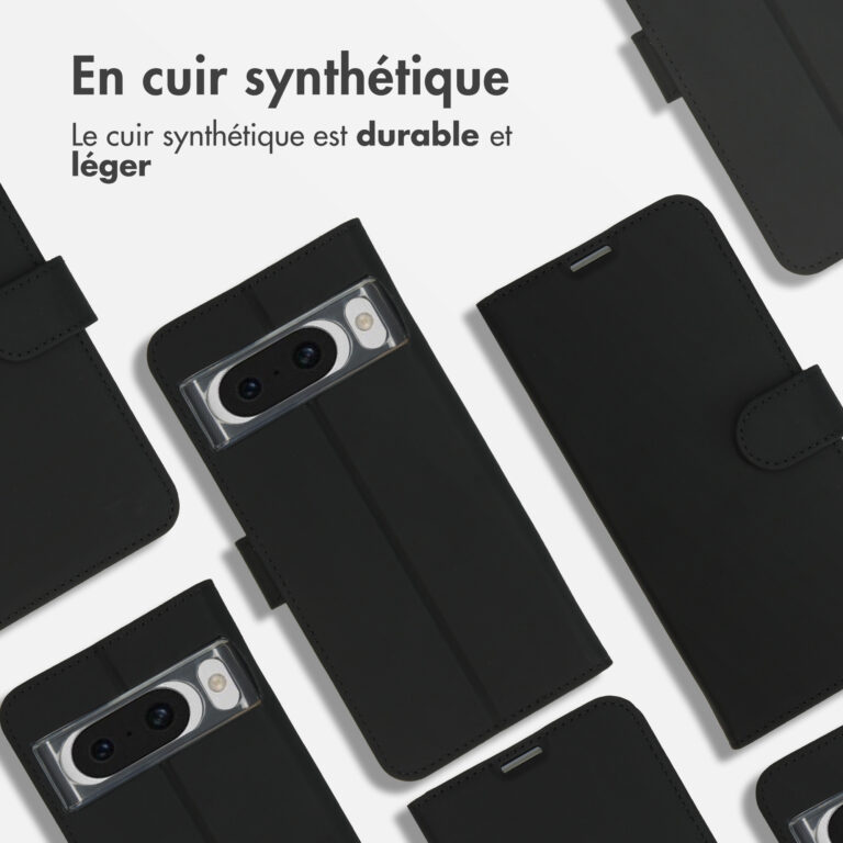 Accezz Wallet Softcase Bookcase Google Pixel 8 Pro - Zwart - Afbeelding 5