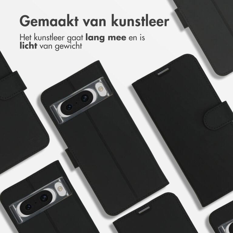 Accezz Wallet Softcase Bookcase Google Pixel 8 Pro - Zwart - Afbeelding 2