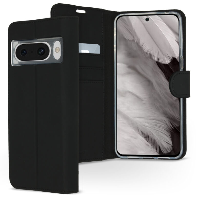 Accezz Wallet Softcase Bookcase Google Pixel 8 Pro - Zwart - Afbeelding 4