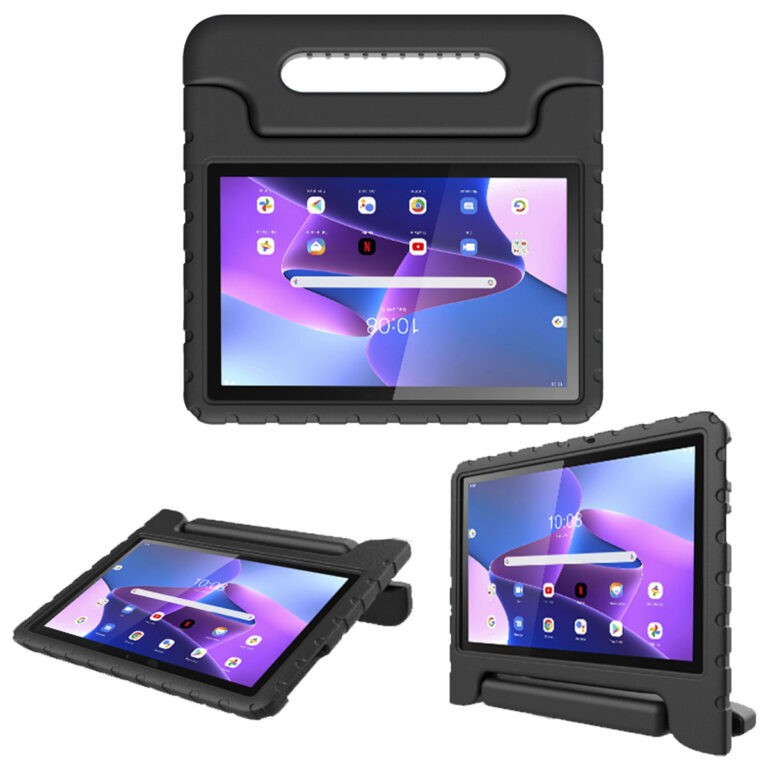 Accezz Kidsproof Backcover met handvat Lenovo Tab M10 (3rd gen) - Zwart - Afbeelding 10