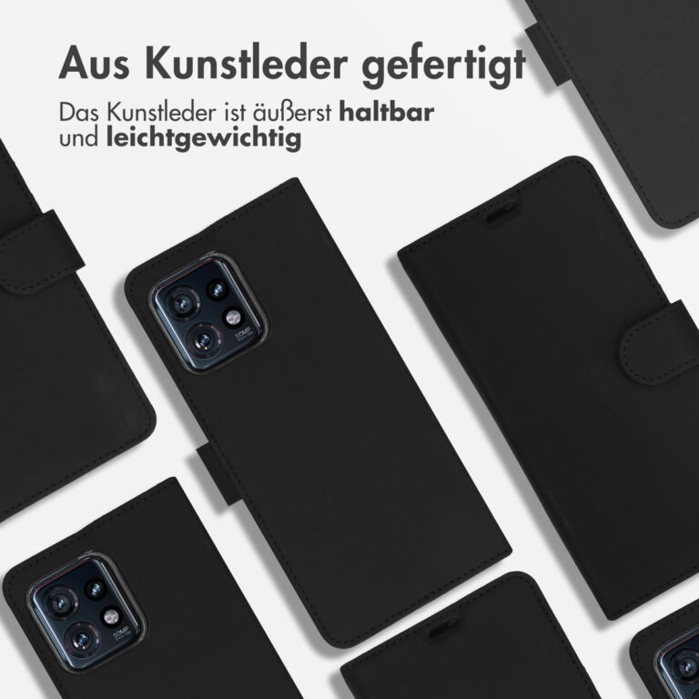 Accezz Wallet Softcase Bookcase Motorola Edge 40 Pro - Zwart - Afbeelding 8