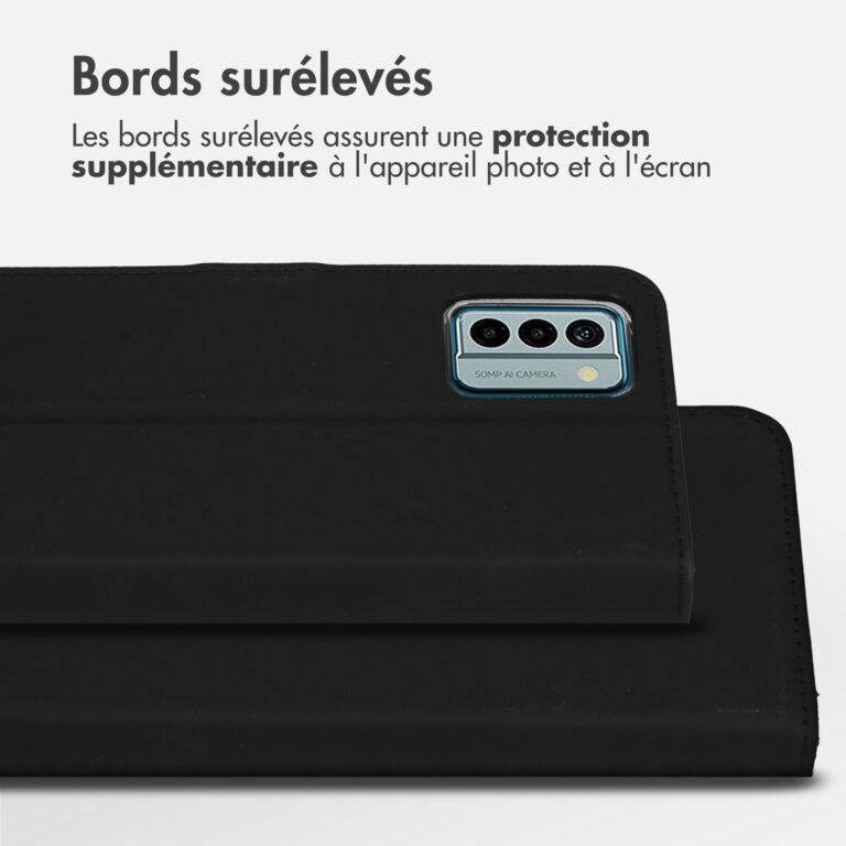 Accezz Wallet Softcase Bookcase Nokia G22 - Zwart - Afbeelding 6