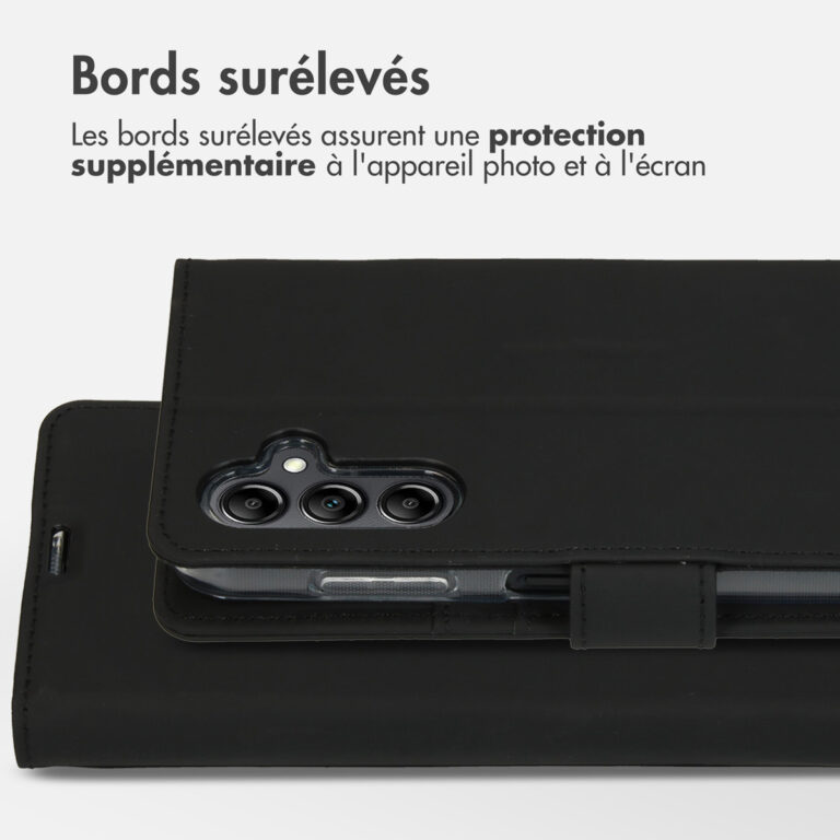 Accezz Wallet Softcase Bookcase Samsung Galaxy A14 (5G/4G) - Zwart - Afbeelding 6