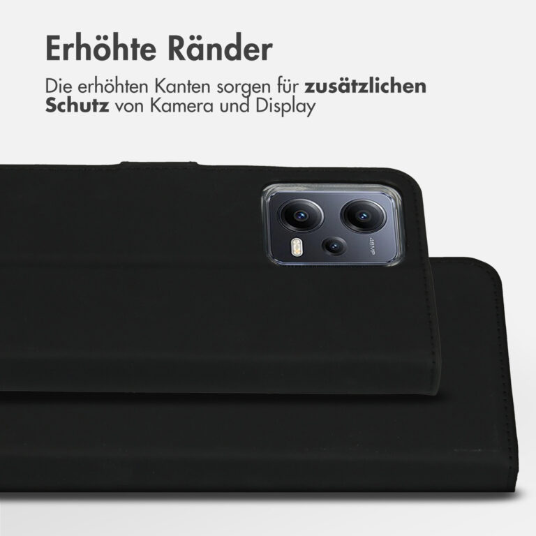 Accezz Wallet Softcase Bookcase Xiaomi Redmi Note 12 / Xiaomi Poco X5 5G - Zwart - Afbeelding 9