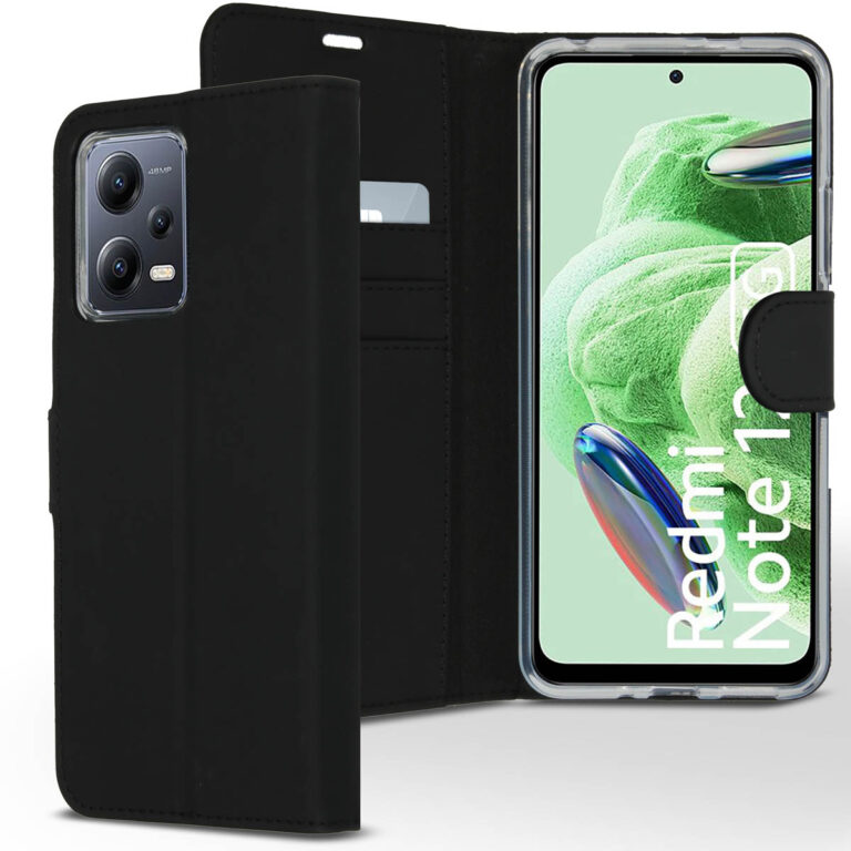 Accezz Wallet Softcase Bookcase Xiaomi Redmi Note 12 / Xiaomi Poco X5 5G - Zwart - Afbeelding 4