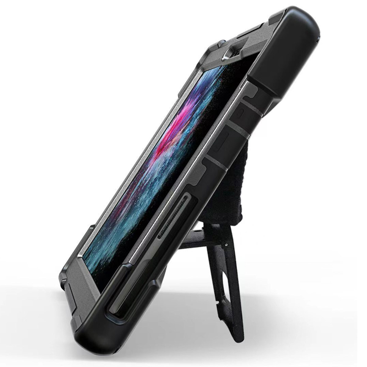 Accezz Full Protective backcover met strap Samsung Galaxy Tab Active 5 Pro / 4 Pro - Zwart - Afbeelding 7