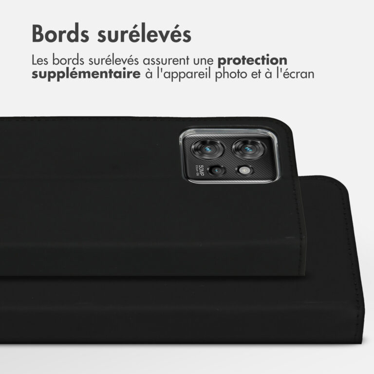 Accezz Wallet Softcase Bookcase Motorola ThinkPhone - Zwart - Afbeelding 6