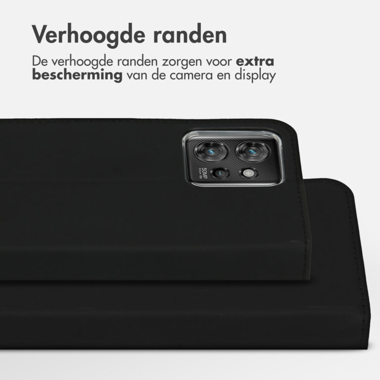 Accezz Wallet Softcase Bookcase Motorola ThinkPhone - Zwart - Afbeelding 3