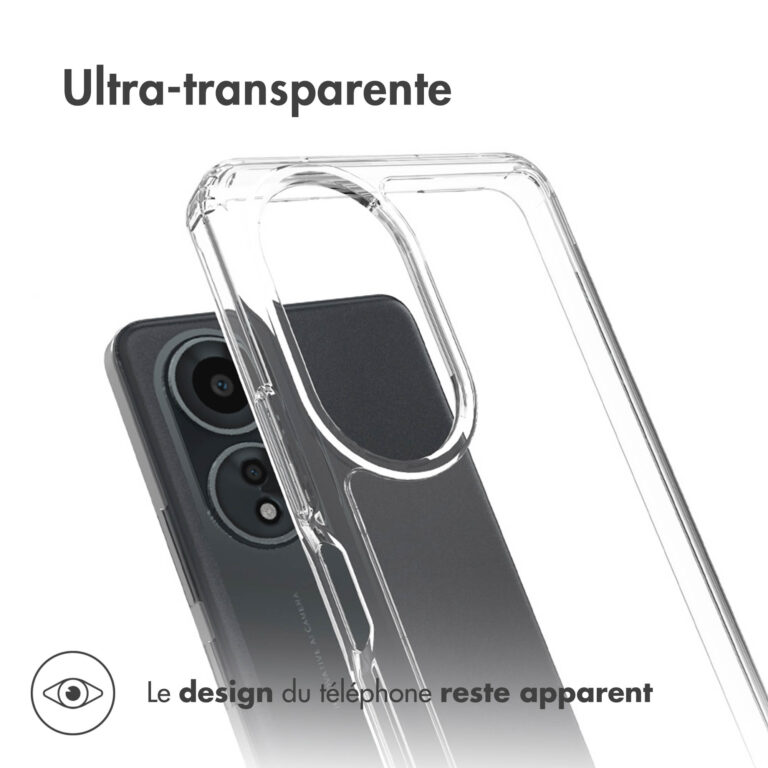 Accezz Xtreme Impact Backcover Oppo A58 (4G) - Transparant - Afbeelding 9