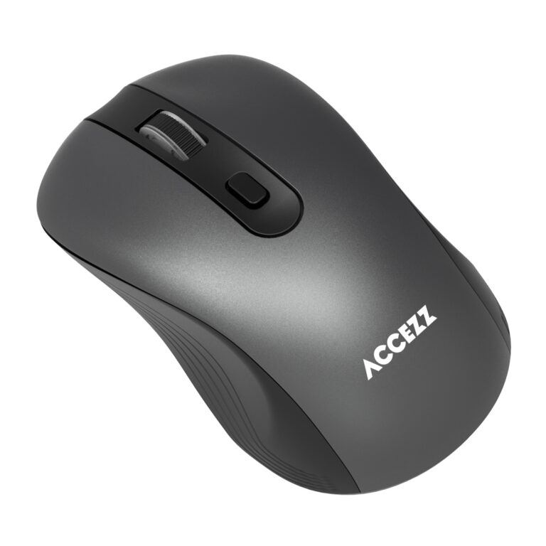 Accezz Draadloze muis - Bluetooth / USB-A adapter - Grijs - Afbeelding 9