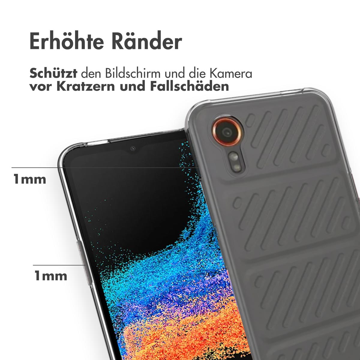 Accezz Clear Backcover Samsung Galaxy Xcover 7 - Transparant - Afbeelding 9