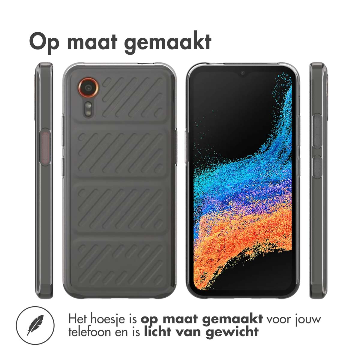 Accezz Clear Backcover Samsung Galaxy Xcover 7 - Transparant - Afbeelding 10