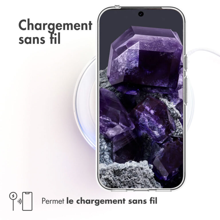 Accezz Clear Backcover Google Pixel 8a - Transparant - Afbeelding 9