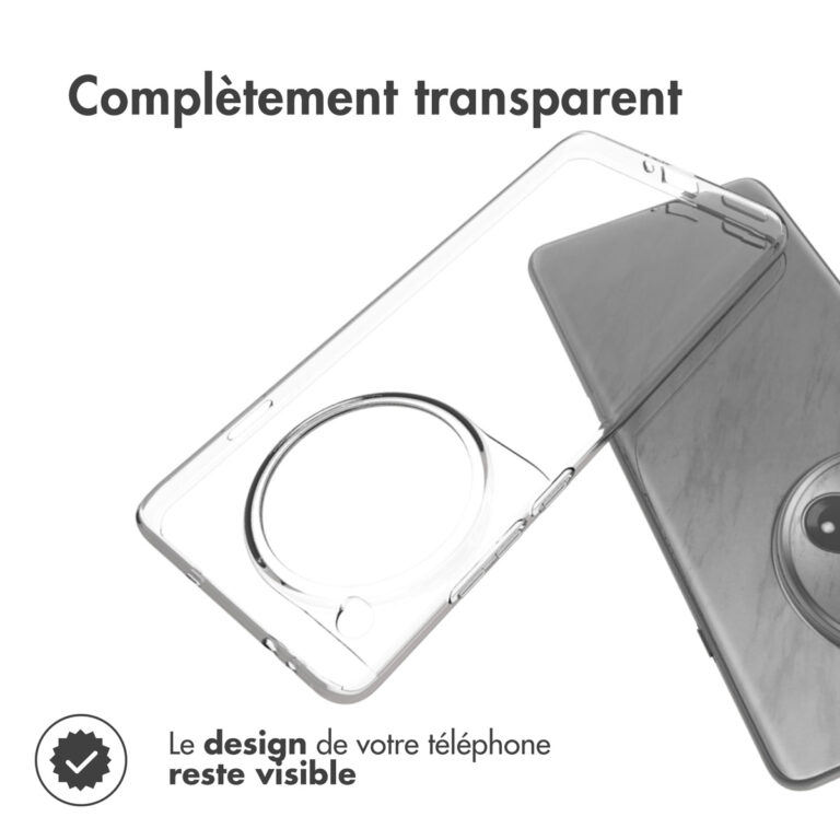 Accezz Clear Backcover OnePlus 12 - Transparant - Afbeelding 2