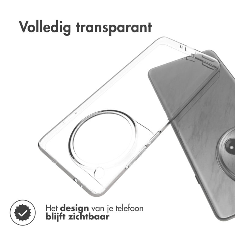 Accezz Clear Backcover OnePlus 12 - Transparant - Afbeelding 9