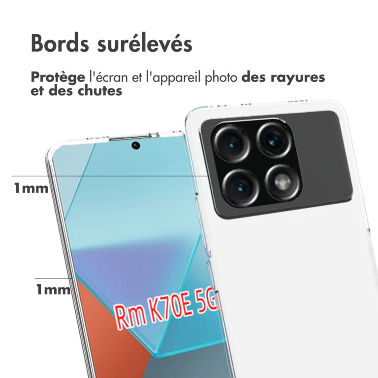Accezz Clear Backcover Xiaomi Poco X6 Pro - Transparant - Afbeelding 8