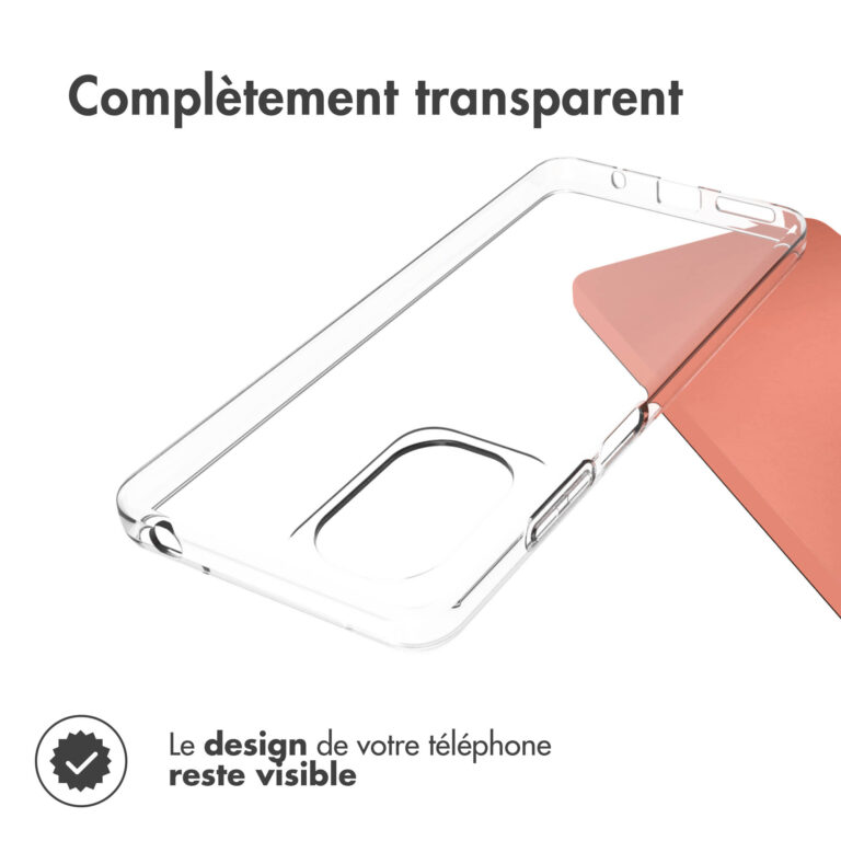 Accezz Clear Backcover Motorola Moto G24 / G04 - Transparant - Afbeelding 9