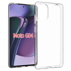 Accezz Clear Backcover Motorola Moto G04 / G24 - Transparant