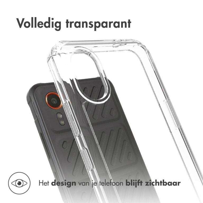 Accezz Xtreme Impact Backcover Samsung Galaxy Xcover 7 - Transparant - Afbeelding 3