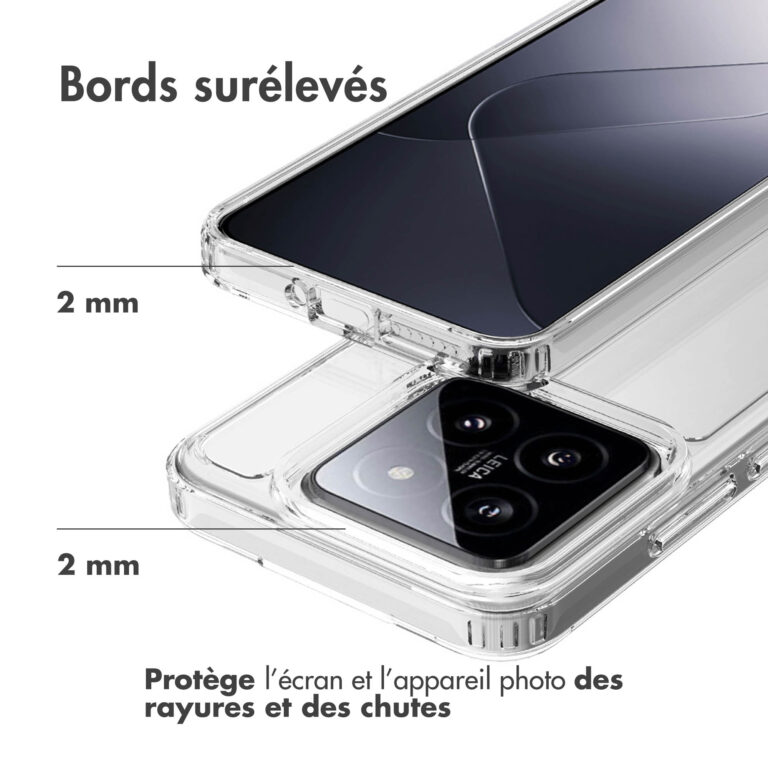Accezz Xtreme Impact Backcover Xiaomi 14 - Transparant - Afbeelding 8