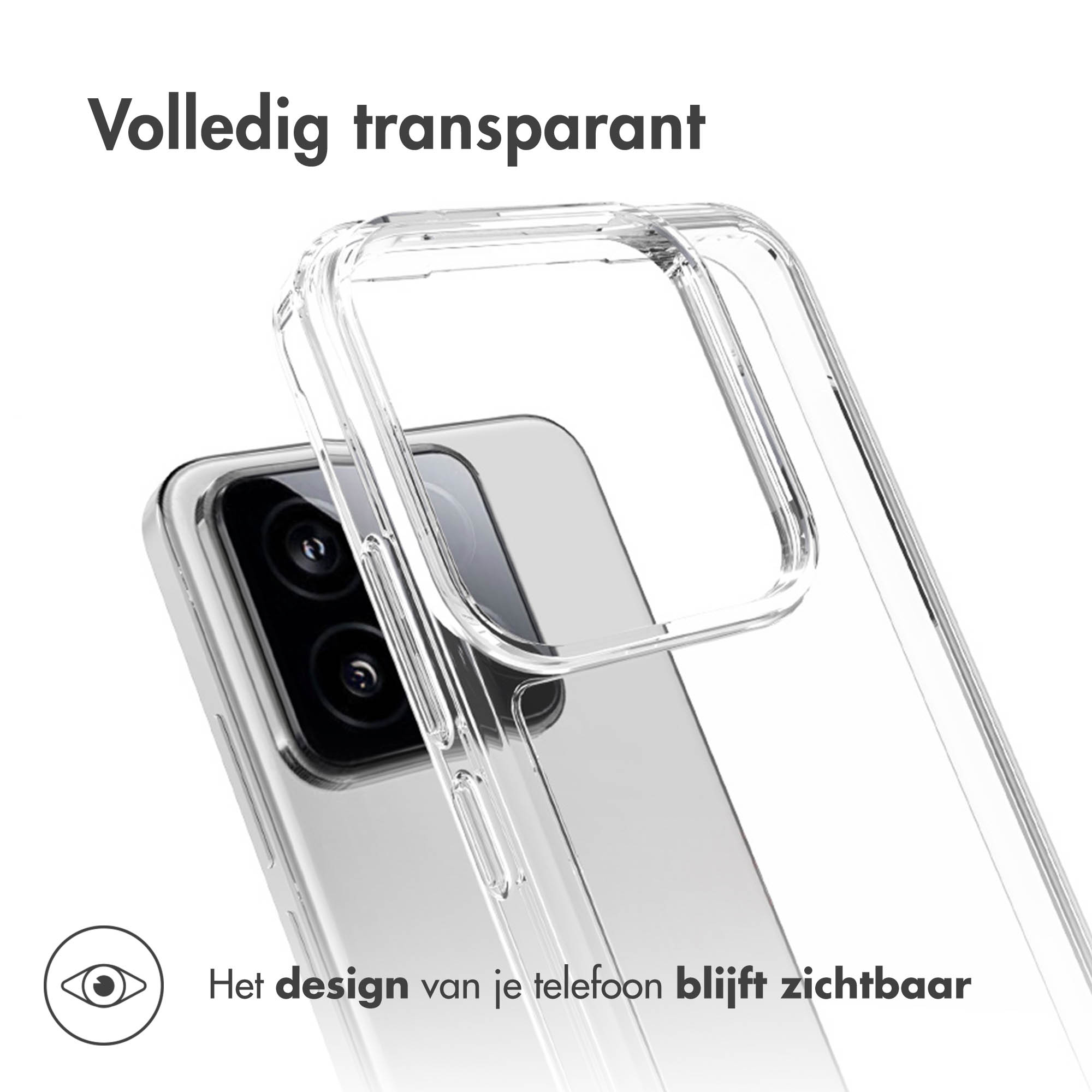 Accezz Xtreme Impact Backcover Xiaomi 14 - Transparant - Afbeelding 10