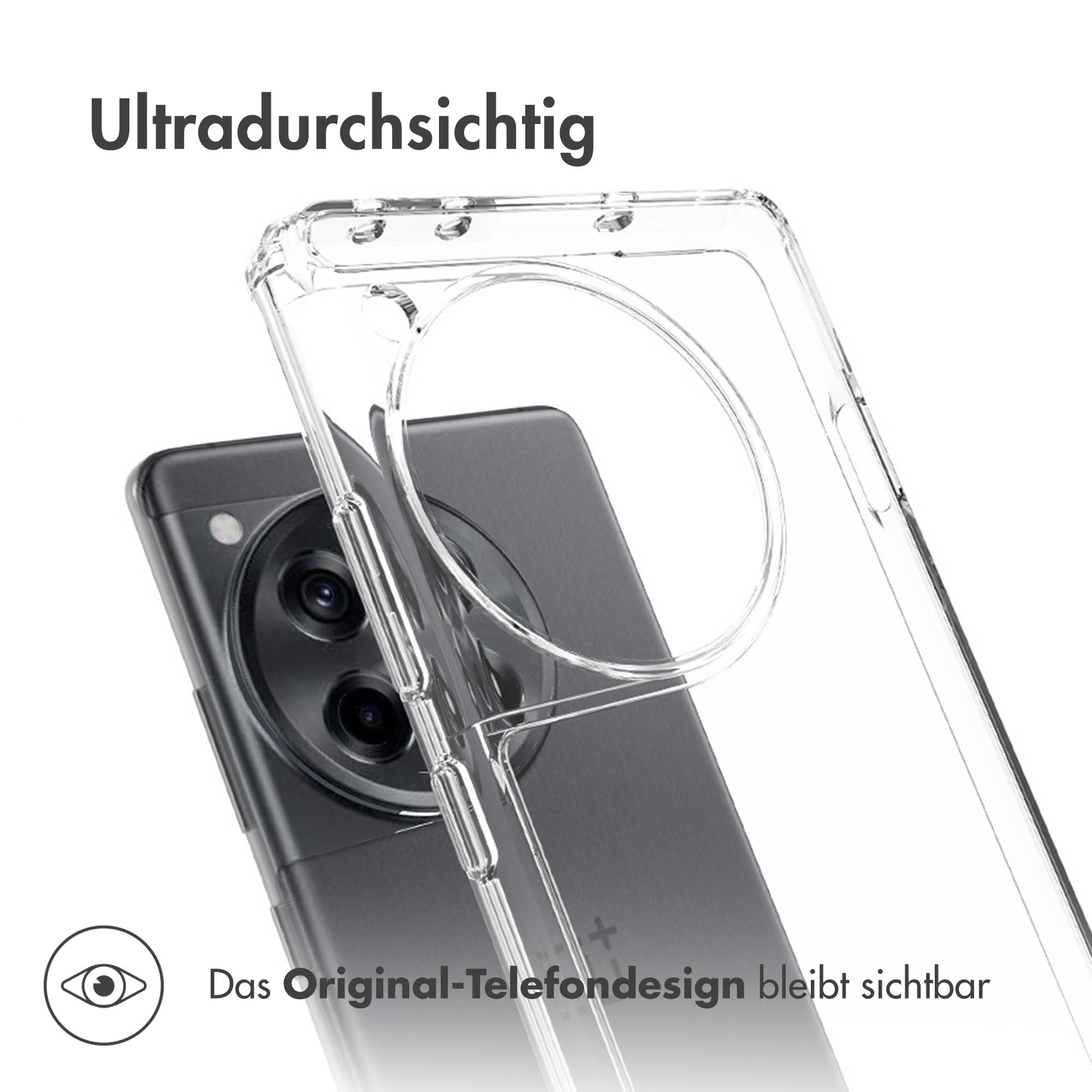 Accezz Xtreme Impact Backcover OnePlus 12R - Transparant - Afbeelding 10