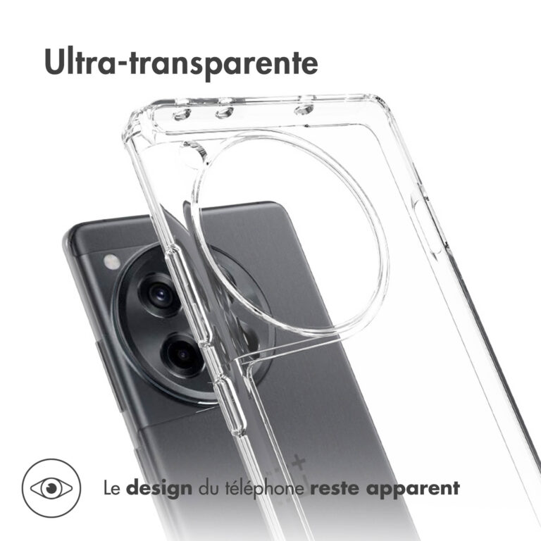 Accezz Xtreme Impact Backcover OnePlus 12R - Transparant - Afbeelding 9