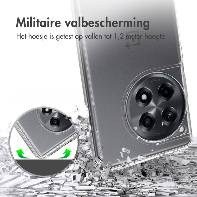 Accezz Xtreme Impact Backcover OnePlus 12R - Transparant - Afbeelding 2