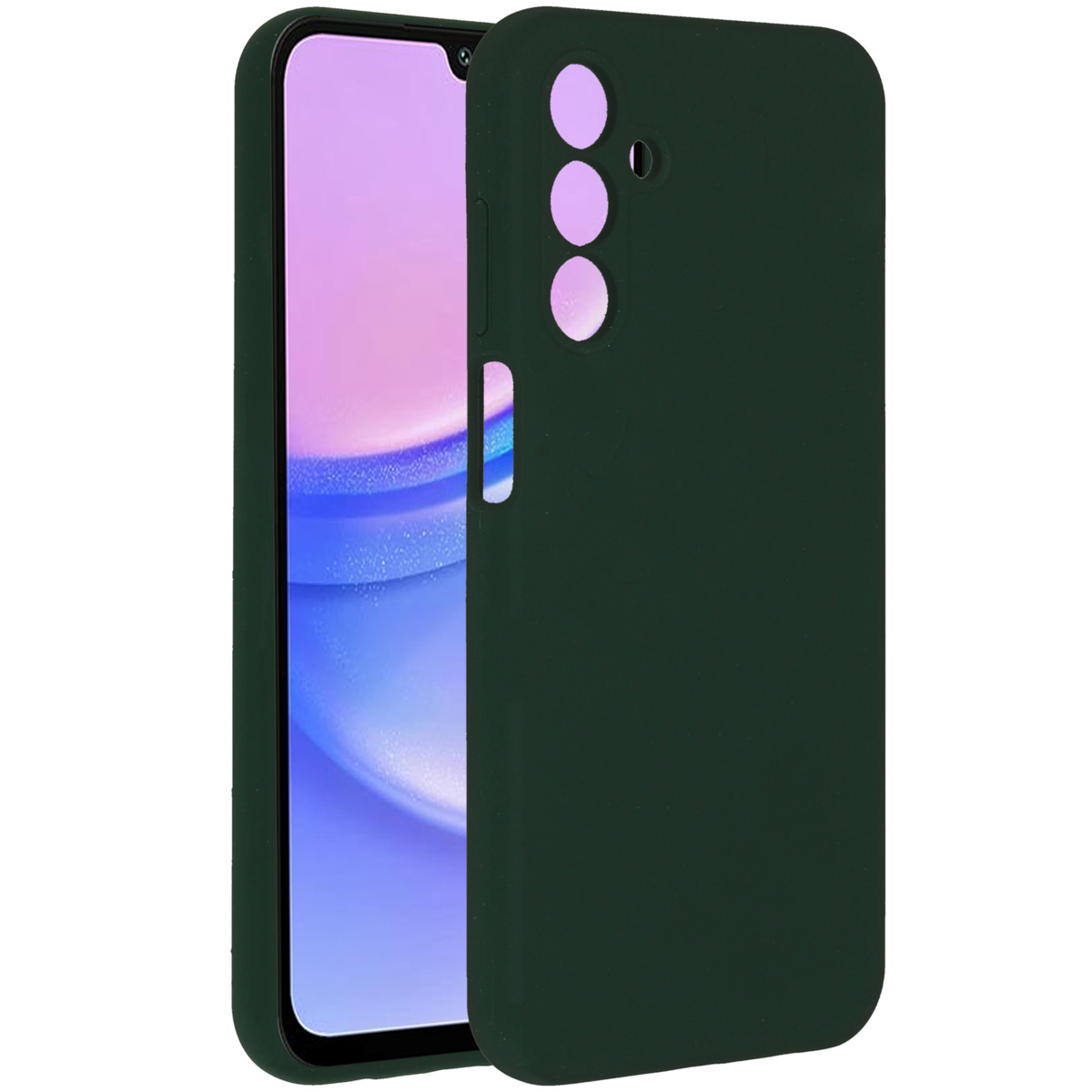 Accezz Liquid Silicone Backcover Samsung Galaxy A15 (5G/4G) – Forest Green