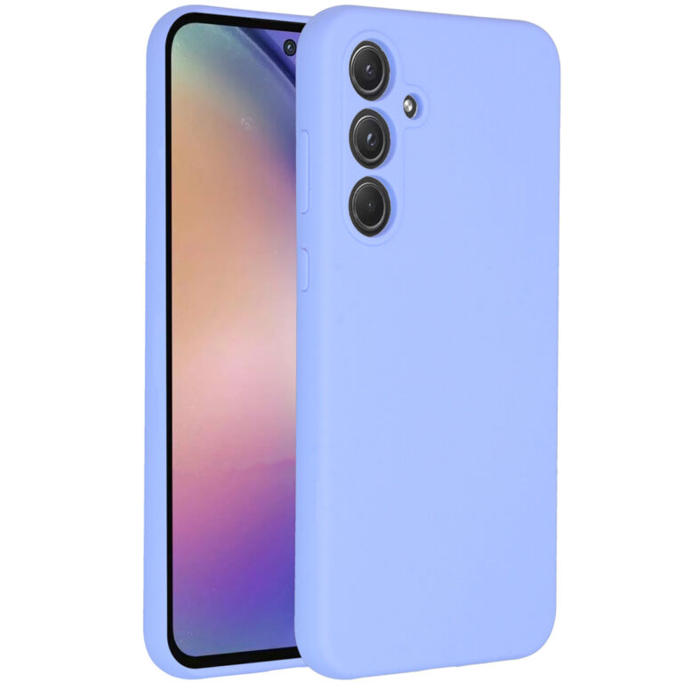 Accezz Liquid Silicone Backcover Samsung Galaxy A55 - Paars - Afbeelding 10