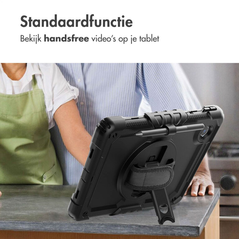 Accezz Rugged Backcover Shoulder Strap Lenovo Tab M11 - Zwart - Afbeelding 8