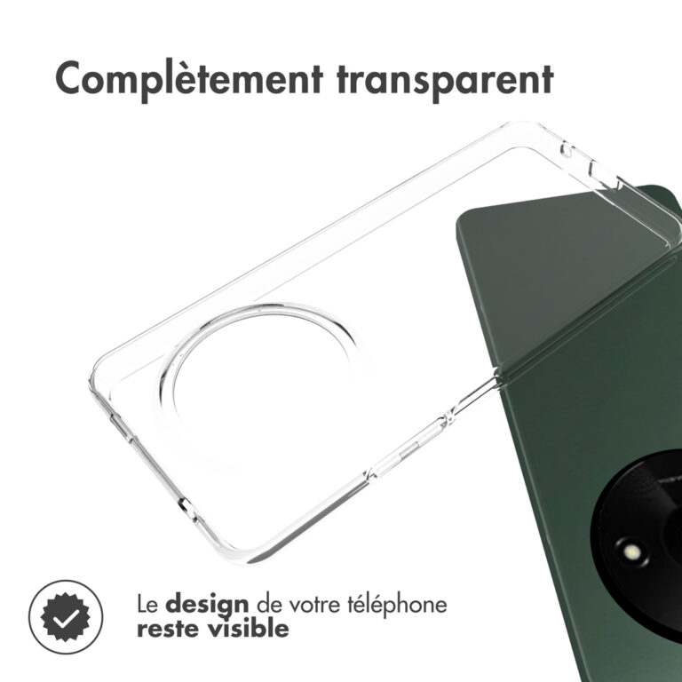 Accezz Clear Backcover Xiaomi Redmi A3 - Transparant - Afbeelding 9
