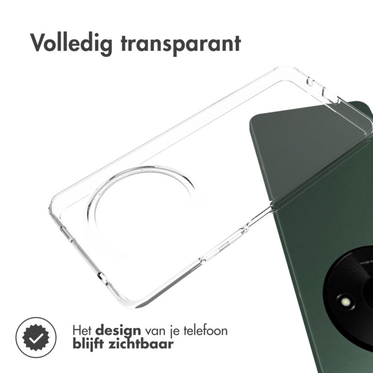 Accezz Clear Backcover Xiaomi Redmi A3 - Transparant - Afbeelding 5