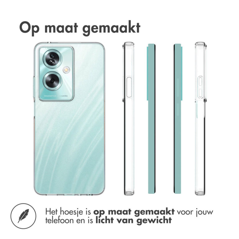Accezz Clear Backcover OnePlus Nord N30 SE - Transparant - Afbeelding 4