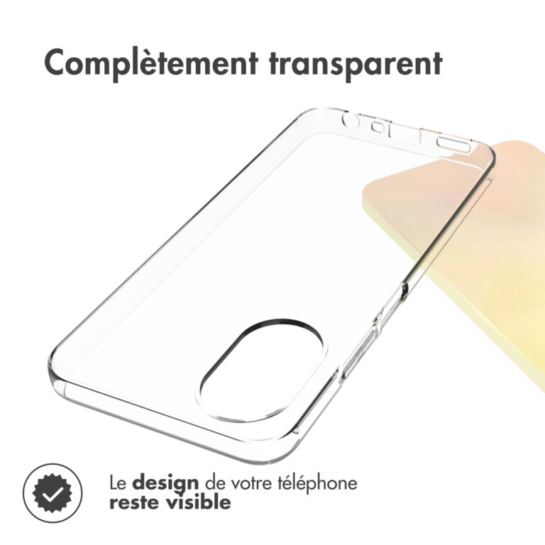 Accezz Clear Backcover Oppo A18 / Oppo A38 - Transparant - Afbeelding 9