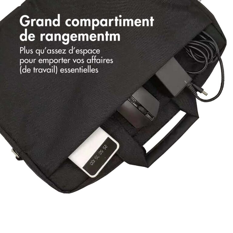 Accezz Zakelijke laptoptas 16 inch - Zwart - Afbeelding 10