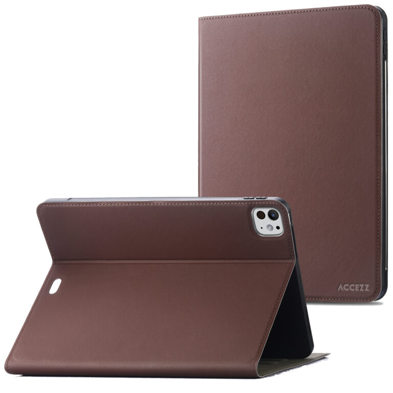 Accezz Classic Tablet Case Apple iPad Pro 13 (2024) M4 - Bruin - Afbeelding 7