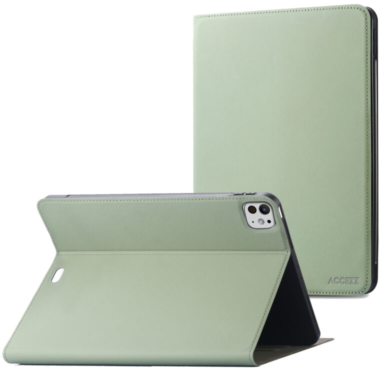 Accezz Classic Tablet Case Apple iPad Pro 13 (2024) M4 - Groen - Afbeelding 7