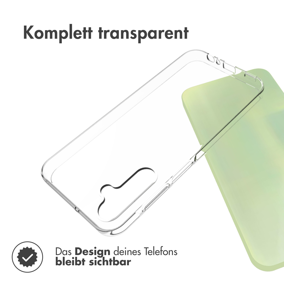 Accezz Clear Backcover Samsung Galaxy A15 (5G/4G) - Transparant - Afbeelding 4
