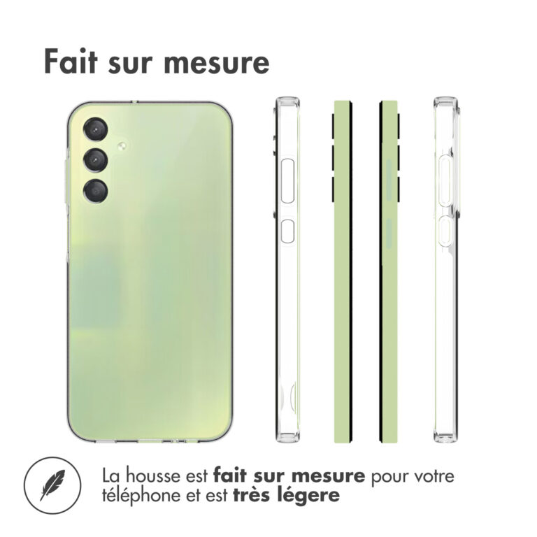 Accezz Clear Backcover Samsung Galaxy A15 (5G/4G) - Transparant - Afbeelding 7