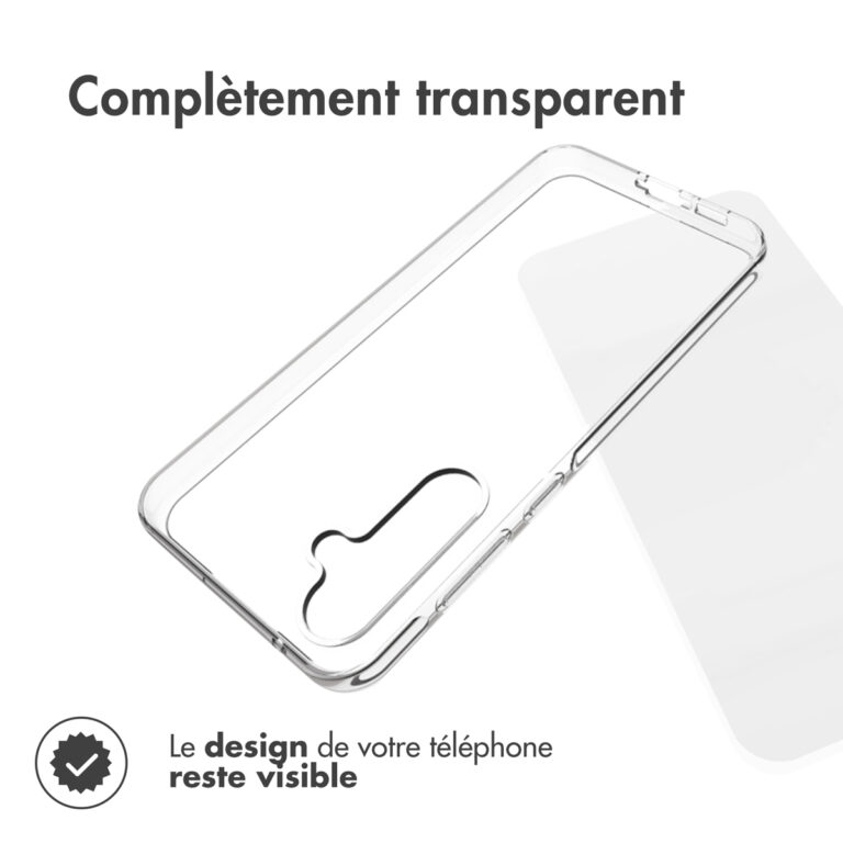 Accezz Clear Backcover Samsung Galaxy A55 - Transparant - Afbeelding 9