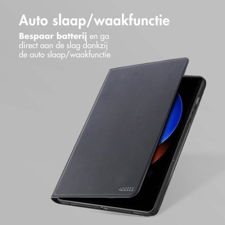 Accezz Classic Tablet Case Xiaomi Pad 6S Pro 12.4 - Zwart - Afbeelding 10