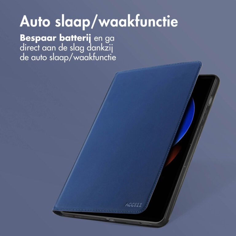 Accezz Classic Tablet Case Xiaomi Pad 6S Pro 12.4 - Donkerblauw - Afbeelding 10