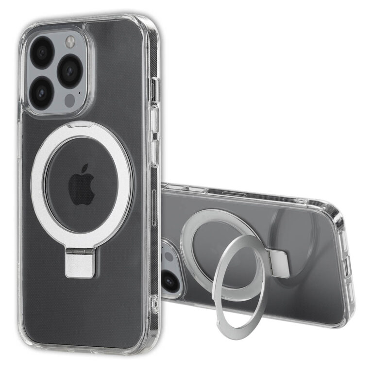 Accezz Ring Stand Backcover met MagSafe Apple iPhone 13 Pro - Transparant - Afbeelding 4